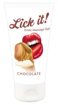 Масажний гель - Lick It! Chocolate, 50 мл 71326257600000 фото