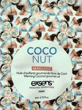 Пробник масажної олії EXSENS Coconut 3мл SO2374 фото