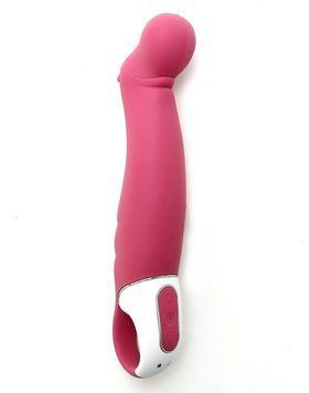 Потужний вібратор Satisfyer Vibes Petting Hippo з гнучким стовбуром, літій силікон, 12 режимів (УЦІНКА) SO2202-1 фото