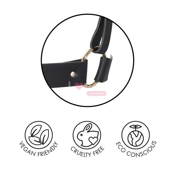 Портупея Bijoux Indiscrets MAZE - H Harness Black SO2678 фото