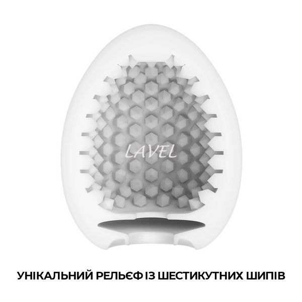 Мастурбатор-яйце Tenga Egg Stud із шестикутними виступами SO5495 фото