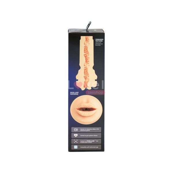 Мастурбатор-ротик Kiiroo Feel Mouth с всасывающей интерактивной насадкой PowerBlow Combo Set SX1231 фото
