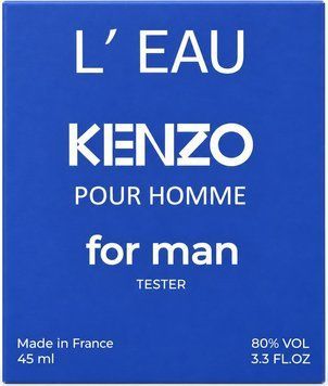 Парфуми з феромонами чоловічі KENZO L'Eau Kenzo Pour Homme, 45 мл 7330002041 фото