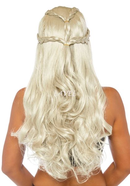 Парик Дейенерис Таргариен Leg Avenue Braided long wavy wig Blond, платиновый, длина 81 см SO7936 фото