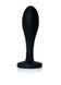 Анальна пробка - Jewellery Silicone Black Plug S Clear 62530064-00152 фото 3