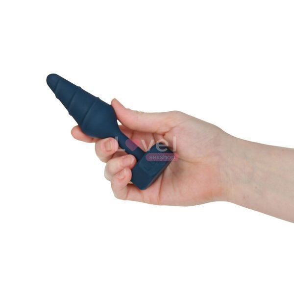 Анальная пробка Lux Active Twist Plug Small Blue (мятая упаковка!!!) SX3926-R фото