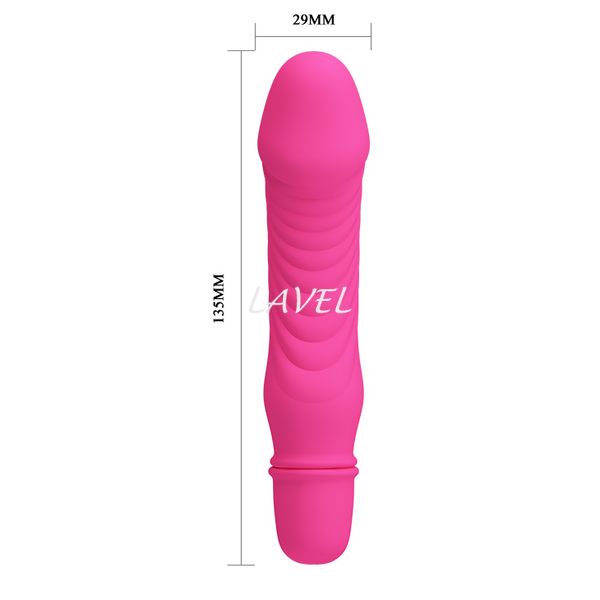 Класичний вібратор - Pretty Love Stev Vibrator Pink 6603BI0578 фото