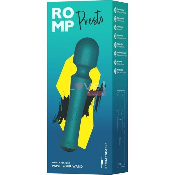 Массажер-микрофон универсальный ROMP Presto RPPR1SG9 фото