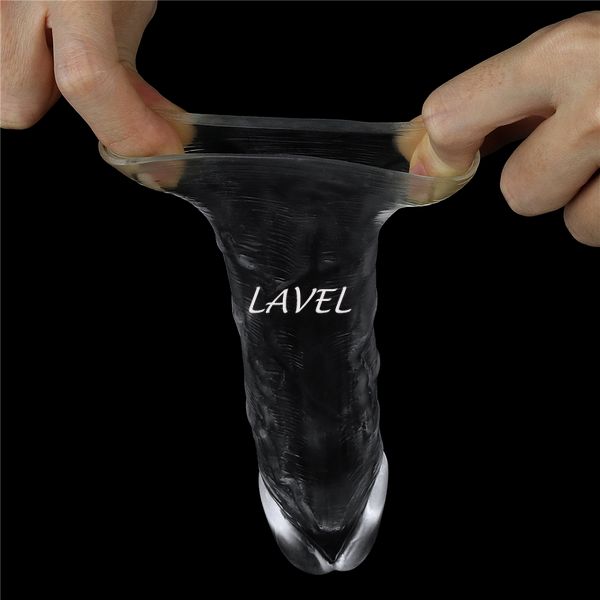 Насадка -  Flawless Clear Penis Sleeve Add 1" Clear 6452LVTOY651 фото