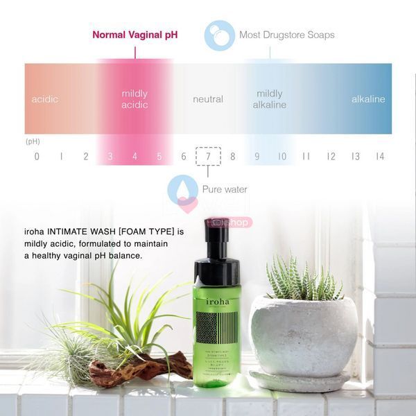Піна для інтимного догляду Iroha Intimate Wash Foam Type Bergamot and Bitter Orange 150 мл SX3493 фото