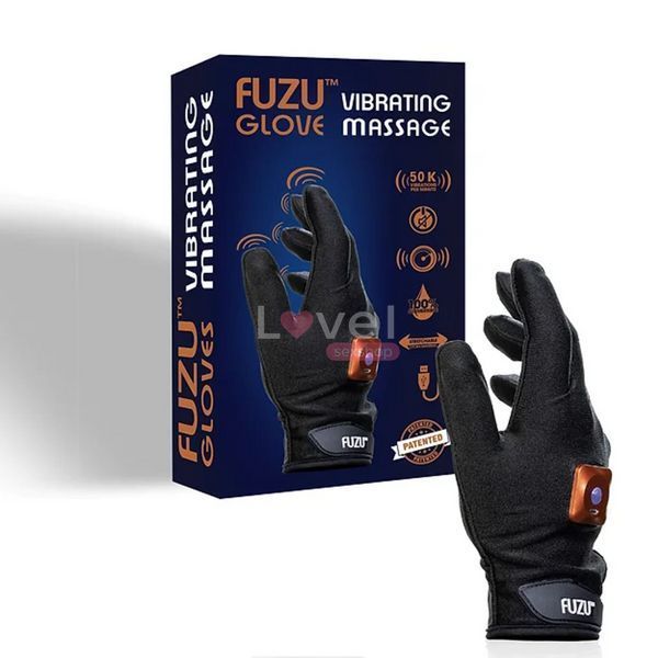 Виброперчатка (правая) FUZU Gloves Vibrating Massage Right Hand, 11 режимов SX2739 фото