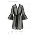 Повітряний пеньюар Passion LOVELIA PEIGNOIR XXL/XXXL, black SO4773 фото 7