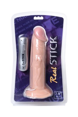Вибратор Toyfa Realstick Nude реалистичный, 7 режимов вибрации, 22 см 661100581012 фото