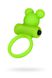 Эрекционное кольцо с вибрацией на пенис A-Toys By Toyfa, силикон мишка, зеленое, ø 3,1 см. 661100768018 фото 1