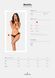 Трусики Obsessive Medilla crotchless thong XS/S SO9061 фото 5
