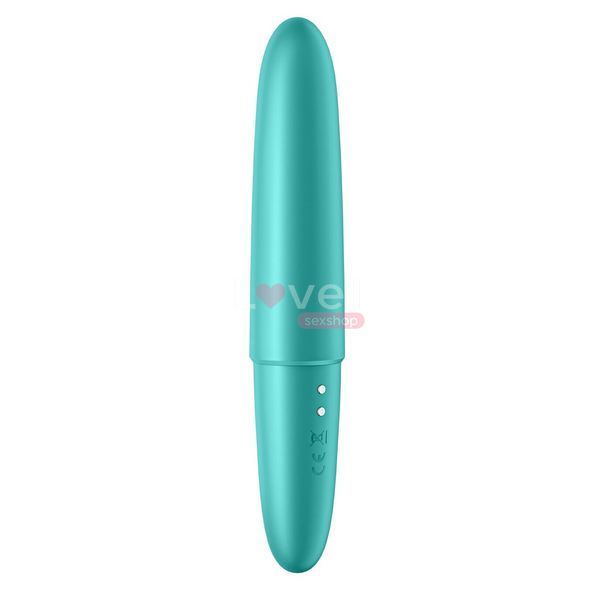 Мини-вибратор Satisfyer Ultra Power Bullet 6 Turquoise SO5434 фото