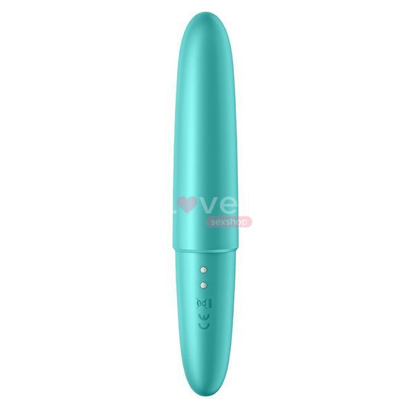 Мини-вибратор Satisfyer Ultra Power Bullet 6 Turquoise SO5434 фото