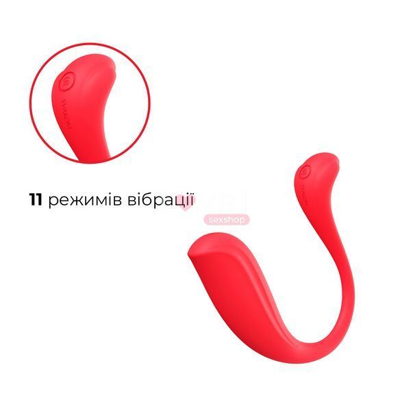 Інтерактивне віброяйце Svakom Phoenix Neo 2, оновлена модель SO7325 фото