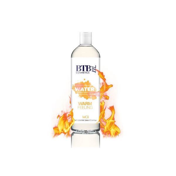 Розігрівальна змазка на водній основі BTB WARM FEELING (250 мл) SO6565 фото