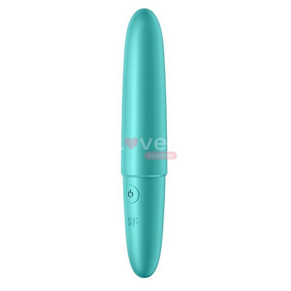 Мини-вибратор Satisfyer Ultra Power Bullet 6 Turquoise SO5434 фото