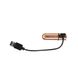 Вибропуля PowerBullet First-Class Bullet 2.5″ with Key Chain Pouch, Rose Gold, 9 режимов вибрации SO6847 фото 2