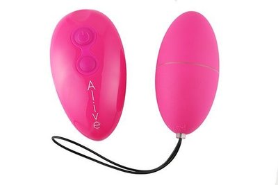 Виброяйцо Alive Magic Egg 2.0 Pink с пультом ДУ, на батарейках AL40513 фото