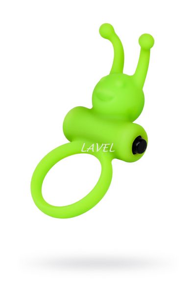 Эрекционное кольцо с вибрацией на пенис A-Toys By Toyfa, силикон, зеленое, ø 3,1 см 661100768017 фото