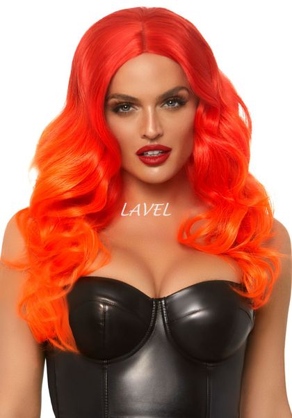 Рыжий парик омбре Leg Avenue Ombre long wavy wig, длинный, локоны, 61 см SO7938 фото