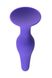 Анальна пробка силіконова Toyfa A-Toys, фіолетовий, 10,2 см 661100761301 фото 2