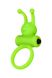 Ерекційне кільце з вібрацією на пеніс A-Toys By Toyfa, силікон, зелене, ø 3,1 см 661100768017 фото 1