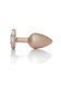 Анальна пробка - Jewellery Pearl Gold Heart Plug Clear S 62530064-00135 фото 2