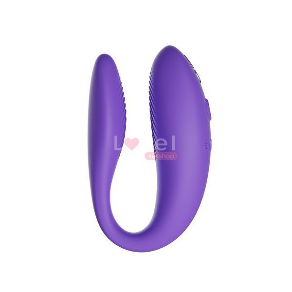 Смарт-вібратор для пар We-Vibe Sync GO Light Purple, тревел-кейс SX0527 фото