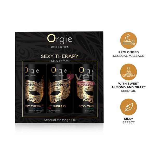 Набор массажных масел Orgie &ndash; Sexy Therapy Mini Size Collection (3х30 мл) SX1545 фото