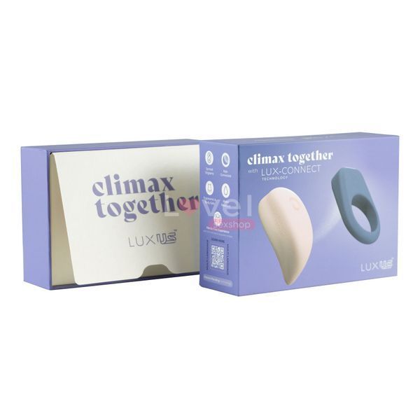 Смарт-вібратор для пар Kiiroo Luxus, вібратор для клітора та ерекційне кільце SX3200 фото