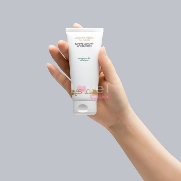 Смазка на водной основе YESforLOV NATURAL LUBRICANT WITH SEAWEED 100 мл, без глицерина, экстракт водорослей SX4527 фото