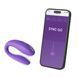 Смарт-вібратор для пар We-Vibe Sync GO Light Purple, тревел-кейс SX0527 фото 5