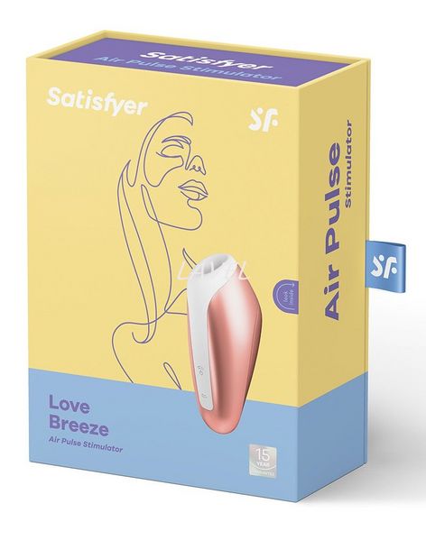 Миниатюрный вакуумный стимулятор Satisfyer Love Breeze Copper SO4102 фото