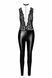 Комбинезон Noir Handmade F298 Libido Deep-V catsuit with collar and pearl chain - S SX0225 фото 4