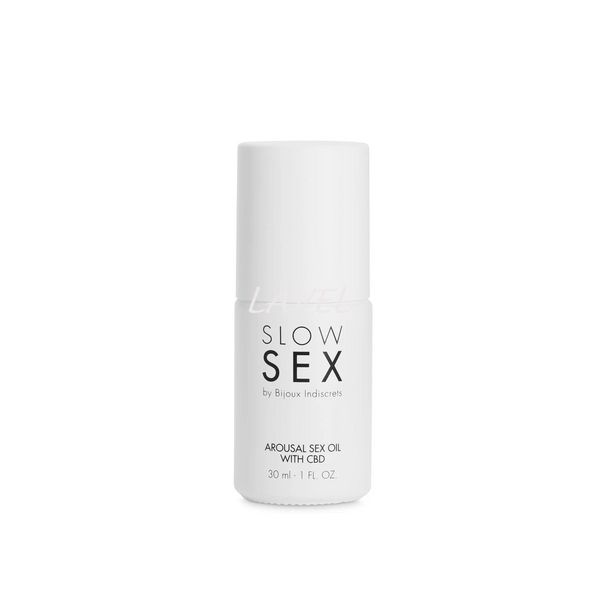 Олія для збудження Bijoux Indiscrets SLOW SEX Arousal Sex Oil CBD (30 мл) SO9342 фото