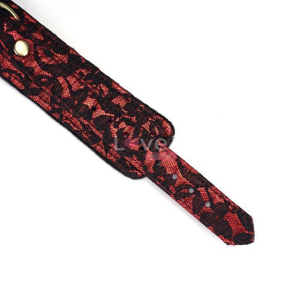 Ошейник с поводком Liebe Seele Victorian Garden Collar with Leash SO9472 фото