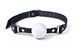 Кляп силіконовий Feral Feelings Silicon Ball Gag Black/White, чорний ремінець, біла кулька SX3979 фото 1