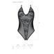 Боди с ажурным декором и открытым шагом Passion URSULA BODY L/XL, black SO5829 фото 5