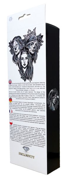 Анальная пробка Лисьий Хвост Boss Series Black, размер пробки 7×2.7 см, общая длина 40 см BS6400097 фото