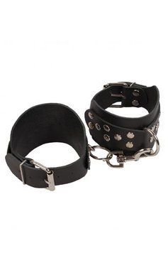 Наручники на ноги шкіряні Leather Leg Cuffs, Black 51420280174 фото