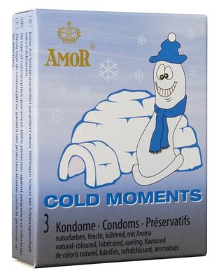 Презервативи - Amor Cold Moments, 3шт 8115050325 фото