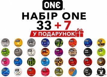 Набор ONE 33 + 7 у подарок, 40 шт ONE40 фото