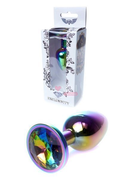 Анальная пробка &ndash; Jewellery Multicolour Plug Clear 62530064-00116 фото