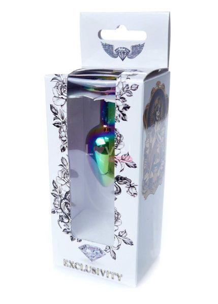 Анальная пробка &ndash; Jewellery Multicolour Plug Clear 62530064-00116 фото