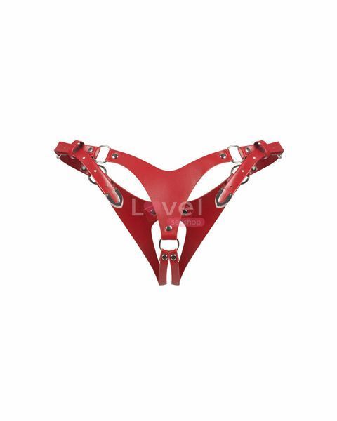 Трусики Obsessive Inferro crotchless thong S/M/L SX3598 фото