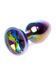 Анальная пробка &ndash; Jewellery Multicolour Plug Clear 62530064-00116 фото 1